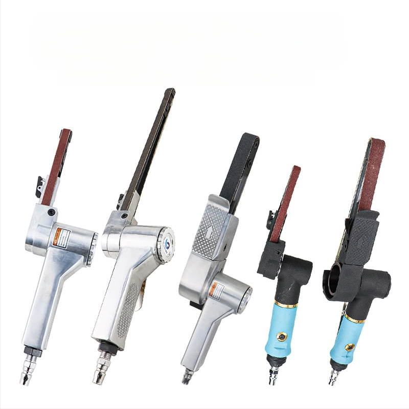 Fast Leopard пневматична шлайф-машина с лента за абразиви, за шлайфане и полиране