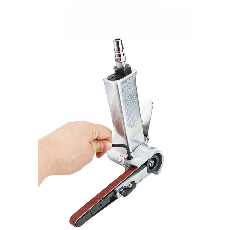 Fast Leopard пневматична шлайф-машина с лента за абразиви, за шлайфане и полиране