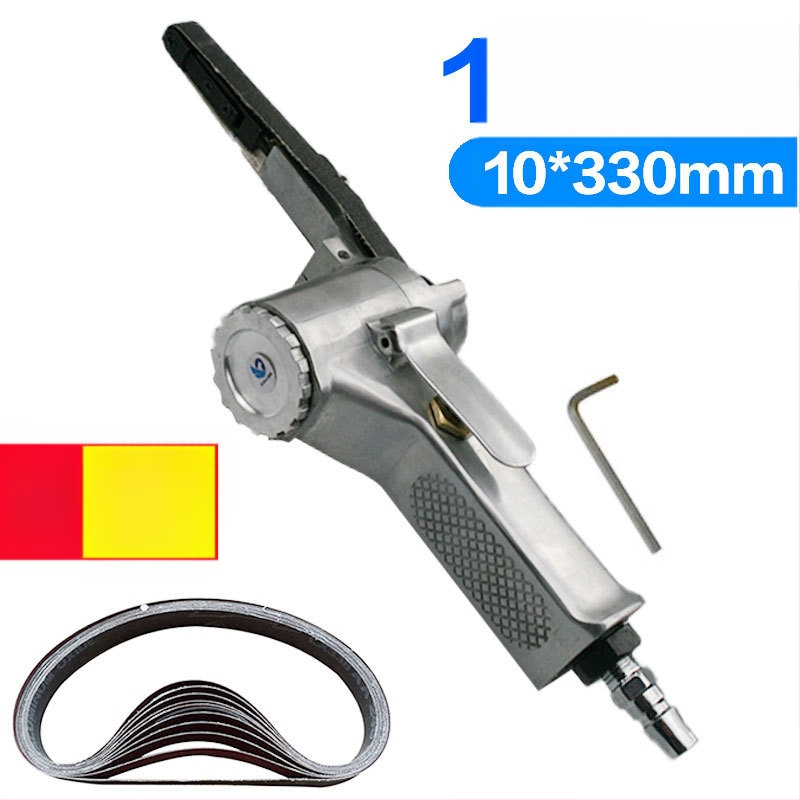 Fast Leopard пневматична шлайф-машина с лента за абразиви, за шлайфане и полиране