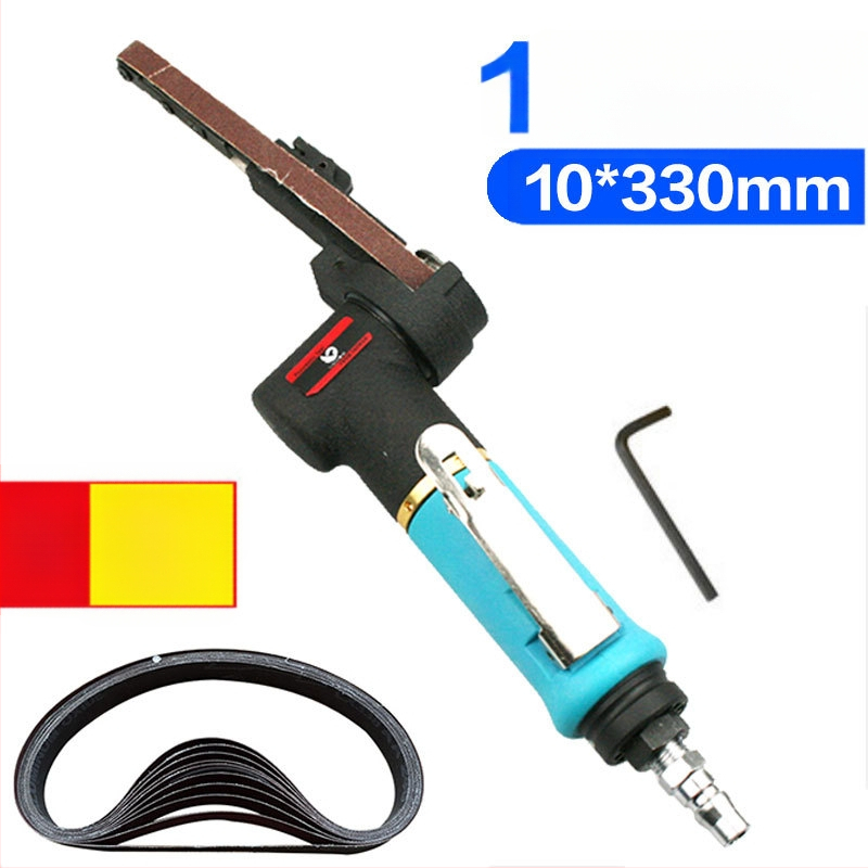 Fast Leopard пневматична шлайф-машина с лента за абразиви, за шлайфане и полиране