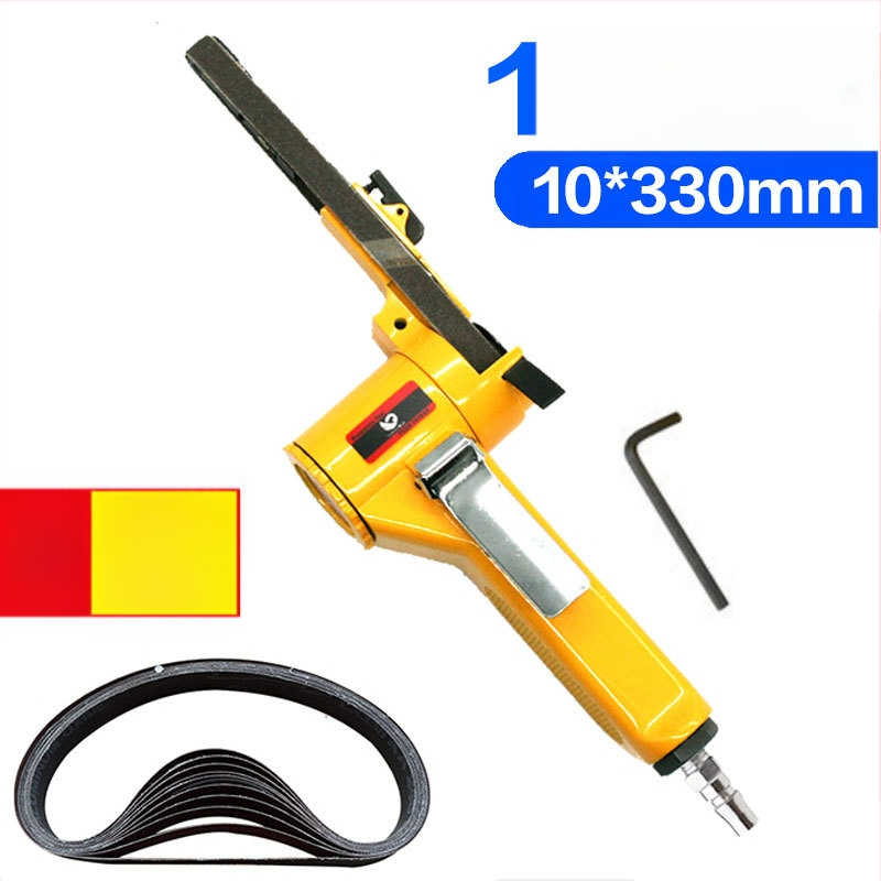 Fast Leopard пневматична шлайф-машина с лента за абразиви, за шлайфане и полиране