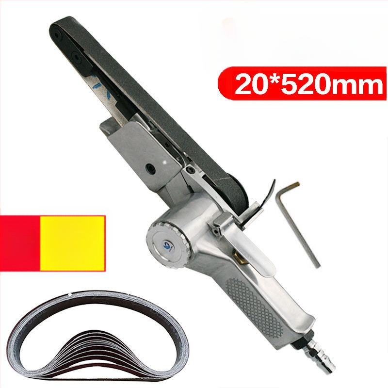 Fast Leopard пневматична шлайф-машина с лента за абразиви, за шлайфане и полиране