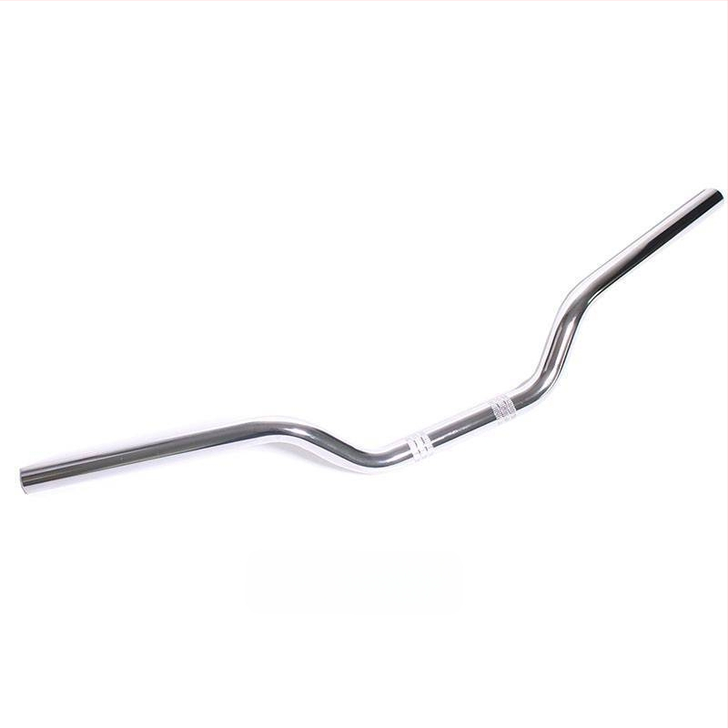 Motosikla stūre - retro modifikēta, GN CG125 saderīga, no tērauda.