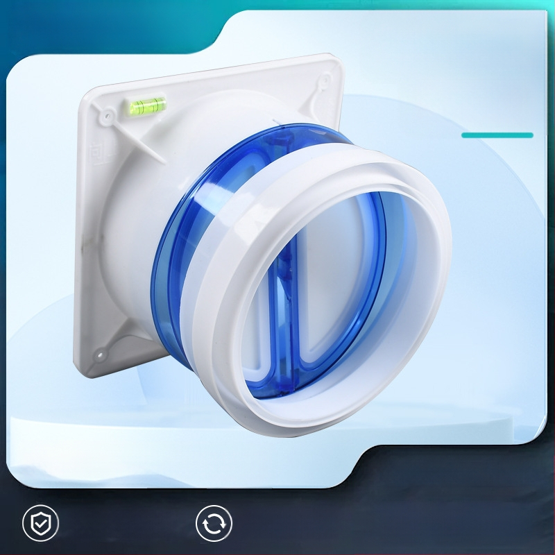 Кухненски възвратен клапан за вентилация, висок уплътнение, ABS пластмаса, еднопосочен режим