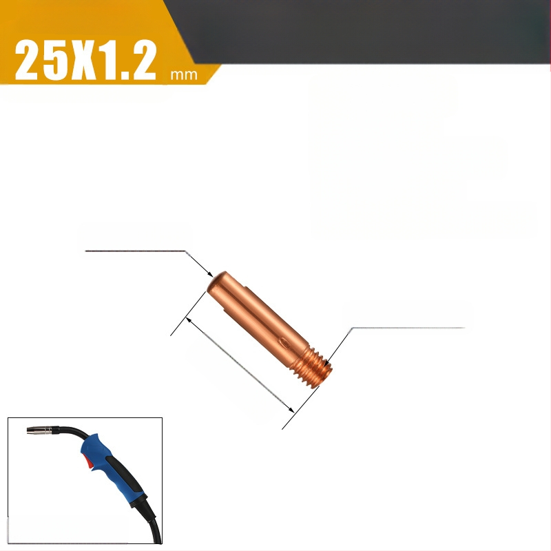 HQJZ Pribor za zavarivački pištolj NBC-200/250 – Zaštitni kapak za kabel, vodljivi mlaznik, zakrivljeni spojni štap