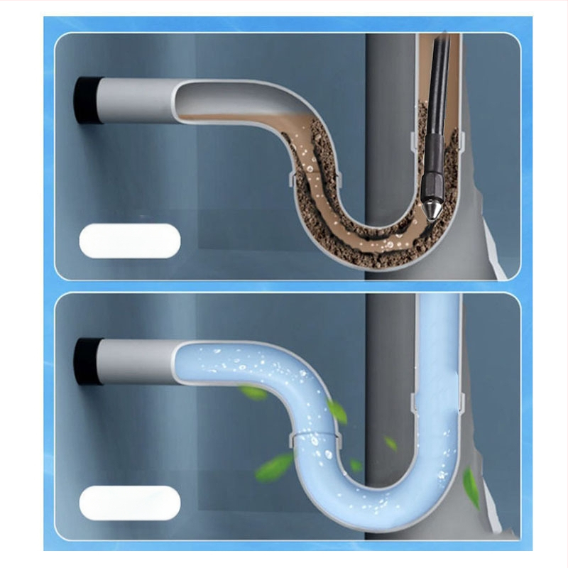 Σωληνάριο καθαρισμού αποχέτευσης για υψηλής πίεσης καθαρισμό αγωγών — μάρκα TUTU; υλικό: αποχετευτικός σωλήνας; βάρος: 0.86