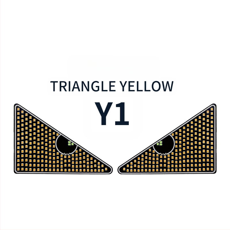 LED automa acu gaismas ar daudzveidīgiem brīdinājuma režīmiem, modelis MKS-9980, universāla saderība, interaktīvās atpakaļskata spoguļa gaismas