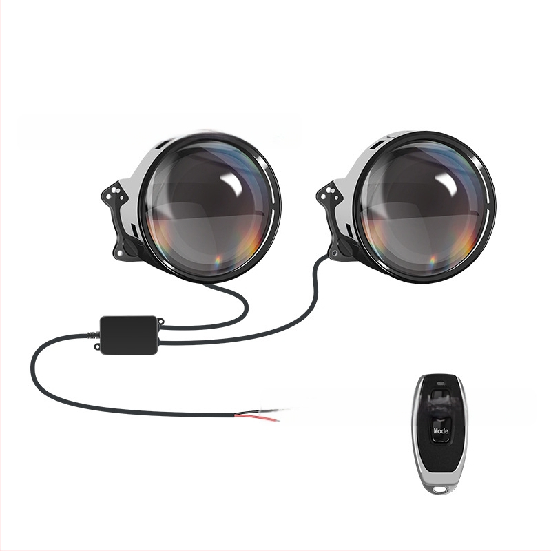 LED φανάρι κεφαλής Devil`s Eye, 10W, DC12-36V, ενσωματωμένος φακός, καθολική συμβατότητα