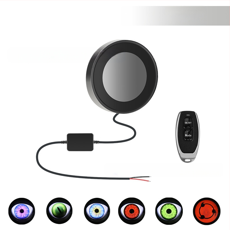 LED φανάρι κεφαλής Devil`s Eye, 10W, DC12-36V, ενσωματωμένος φακός, καθολική συμβατότητα