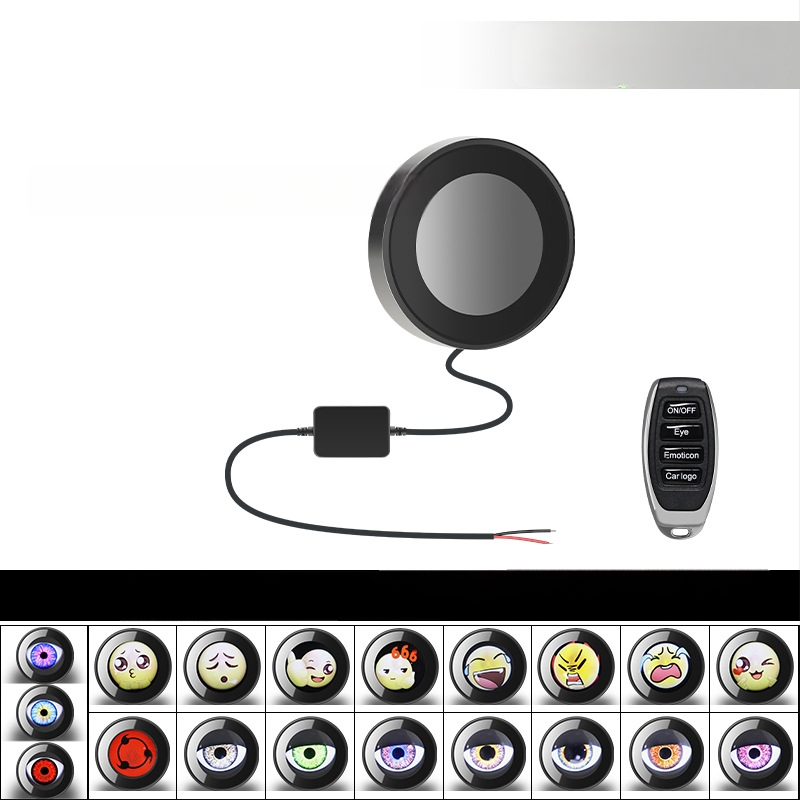 LED φανάρι κεφαλής Devil`s Eye, 10W, DC12-36V, ενσωματωμένος φακός, καθολική συμβατότητα