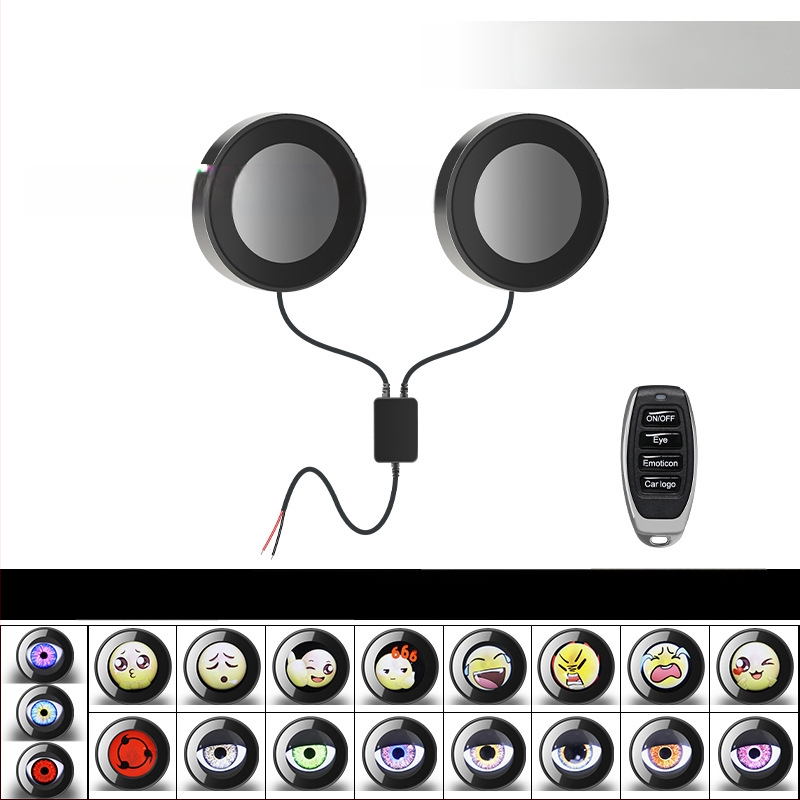 LED φανάρι κεφαλής Devil`s Eye, 10W, DC12-36V, ενσωματωμένος φακός, καθολική συμβατότητα