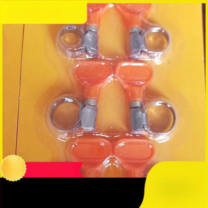 Spona za crijevo od nehrđajućeg čelika s plastičnom ručkom, nominalni promjer 10–16 mm, promjer fiksacije 16 mm, za auto i brodsku industriju, Mingfei Fastener