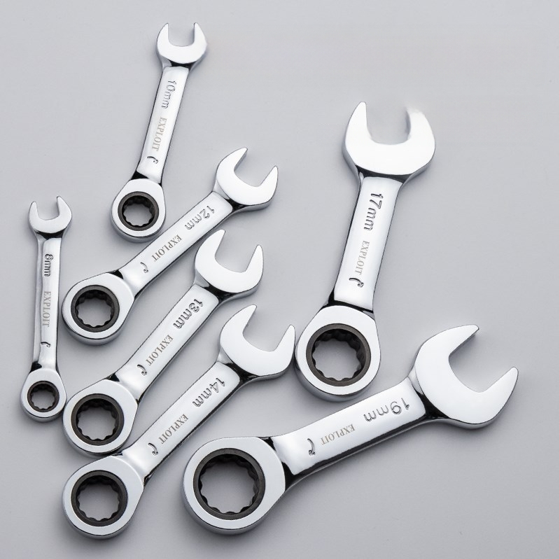 Κλειδί καστάνιας με κοντή λαβή, γυαλισμένος χρωμιοβάνδιος χάλυβας, βάρος 0,3