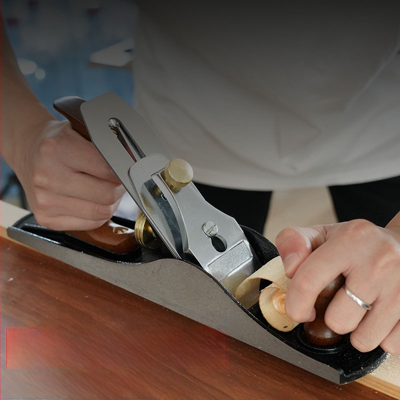 Дърводелски ръчен планер — ръчен инструмент за довършване, марка cattle gauge, не е внос