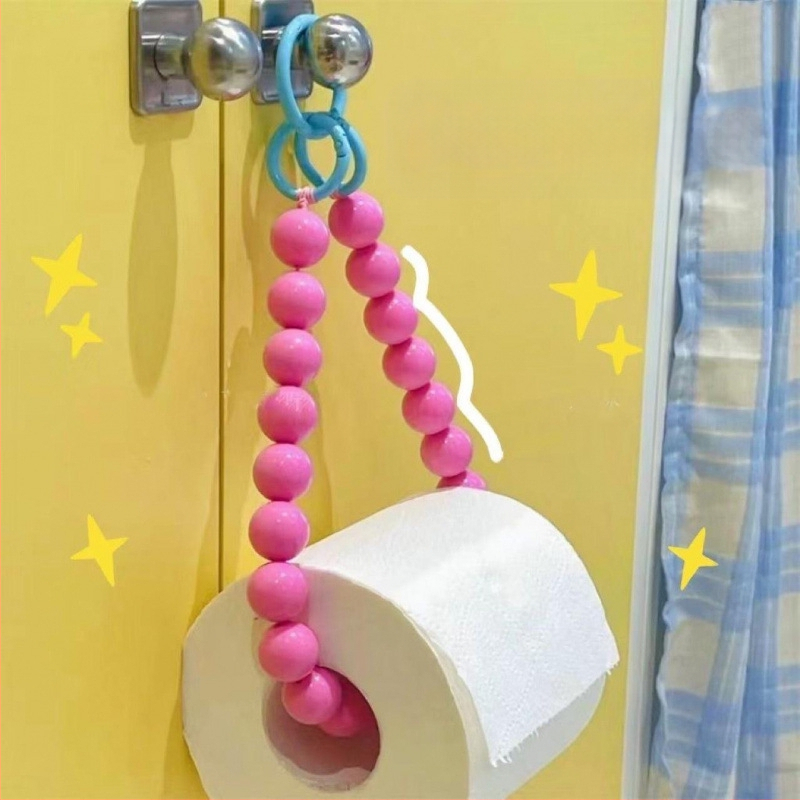 Πλαστικός φορέας ρολού χαρτιού, πολυχρηστικός με μοντέρνο μινιμαλιστικό σχεδιασμό, μοντέλο 551691, κατάλληλος για μπάνιο, σαλόνι και αυτοκίνητο