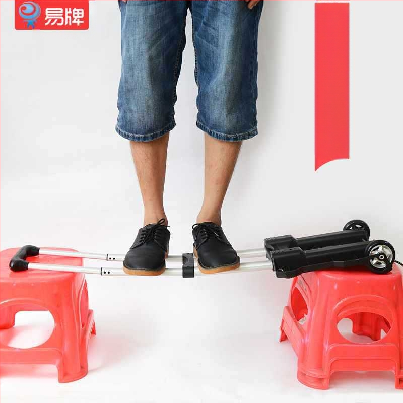 Πτυσσόμενος τετράτροχος καρότσι αποσκευών από κράμα αλουμινίου (Πτυσσόμενο; Κράμα αλουμινίου; Εκτύπωση λογότυπου; Προσαρμογή)