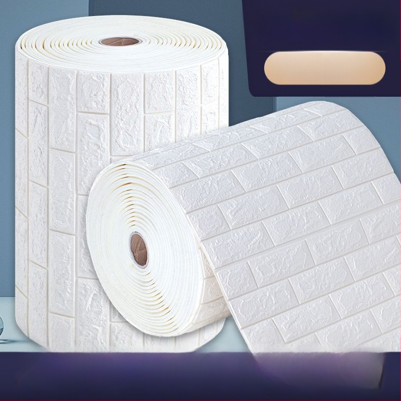 Samoljepljive stijene pločice od stiropora za zaštitu od vlage na betonskim i neravnim zidovima (materijal: stiropor; vodootporan; otporan na vlagu; samoljepljiv; pogodan za beton)