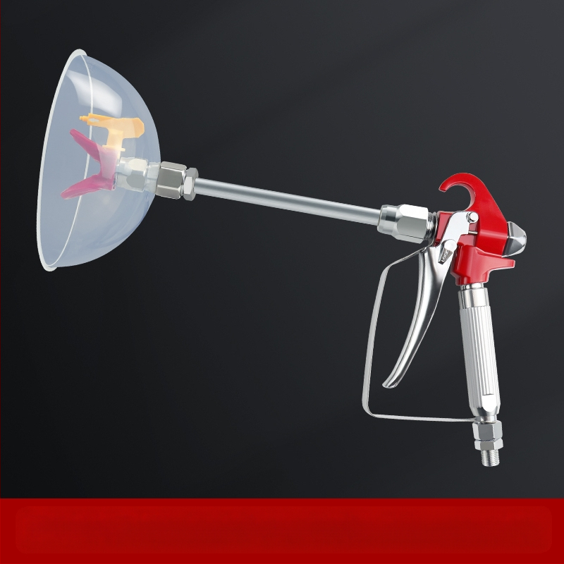 Безвъздушен пистолет за пръскане – емулсионна боя, дълъг прът, анти-пръски, анти-вятър, модел 123
