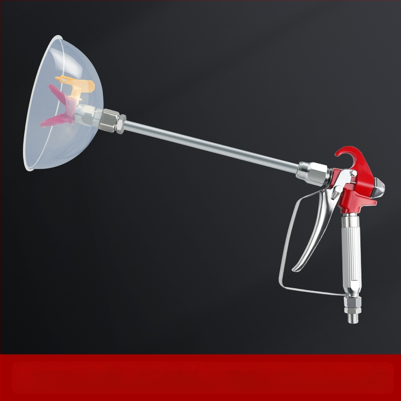 Безвъздушен пистолет за пръскане – емулсионна боя, дълъг прът, анти-пръски, анти-вятър, модел 123