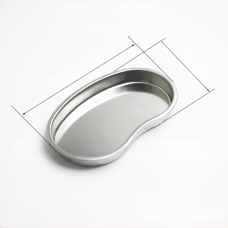 Медицински поднос от неръждаема стомана (неправилна форма), 201/304, електроплатинг повърхност, възможност за персонализация — Moriya SENGU