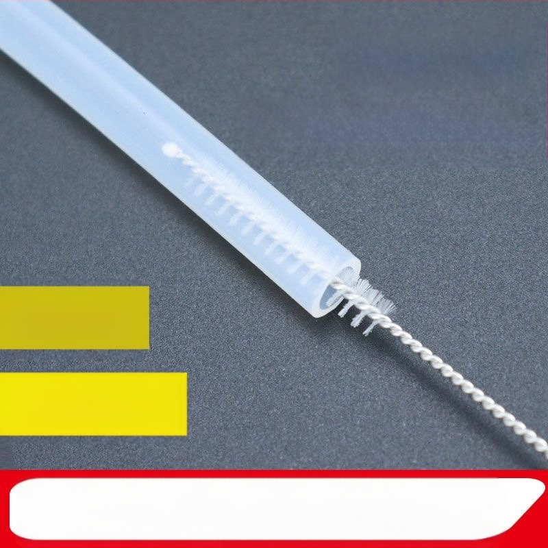 Четка за почистване на бебешки бутилки, биберони и сламки с глава за четка — Произход: Китай; Марка: Друг; Опаковка: SC10337028309990; Штрихкод: SC10337028309990