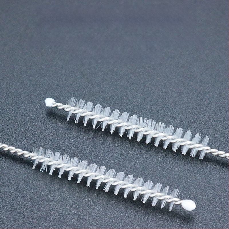 Четка за почистване на бебешки бутилки, биберони и сламки с глава за четка — Произход: Китай; Марка: Друг; Опаковка: SC10337028309990; Штрихкод: SC10337028309990