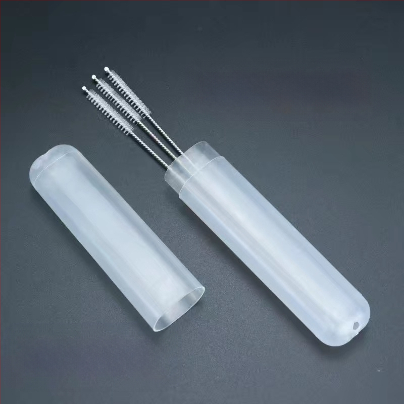 Четка за почистване на бебешки бутилки, биберони и сламки с глава за четка — Произход: Китай; Марка: Друг; Опаковка: SC10337028309990; Штрихкод: SC10337028309990