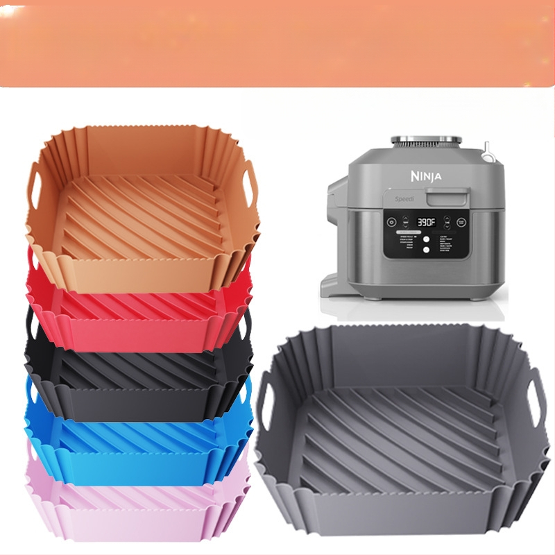 Xinxin silikona cepšanas panna gaisa frīzei – kvadrātiska iekšējā spoguļa silikona panna, pārtikas kvalitātes silikons