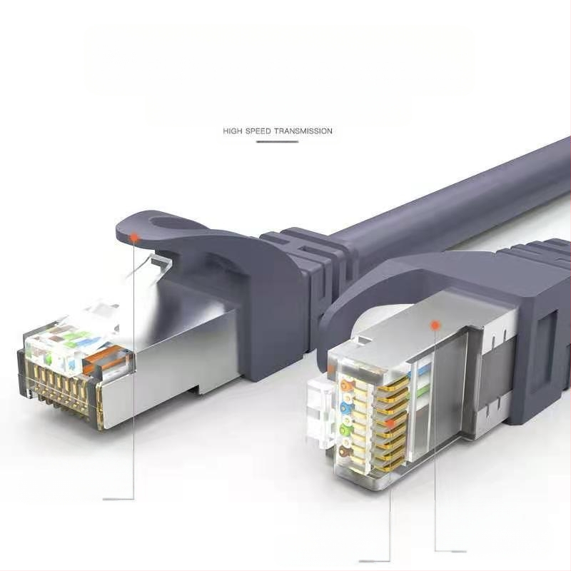 QS5070 Cat7 Shielded RJ-45 mrežni jumper, Choseal/Akihabara, 10Gbps, bakar bez kisika, Ø6.8 mm