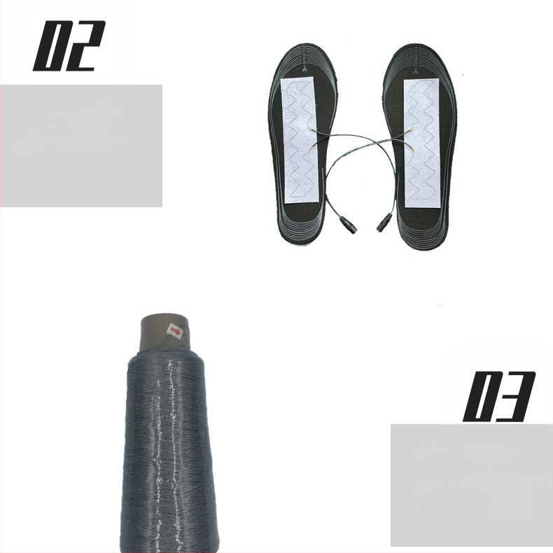 Šildančios įdėklos batams su USB įkrovimu, EVA medžiaga, universalūs, Qinqing prekinis ženklas, šiuolaikinis minimalistinis stilius