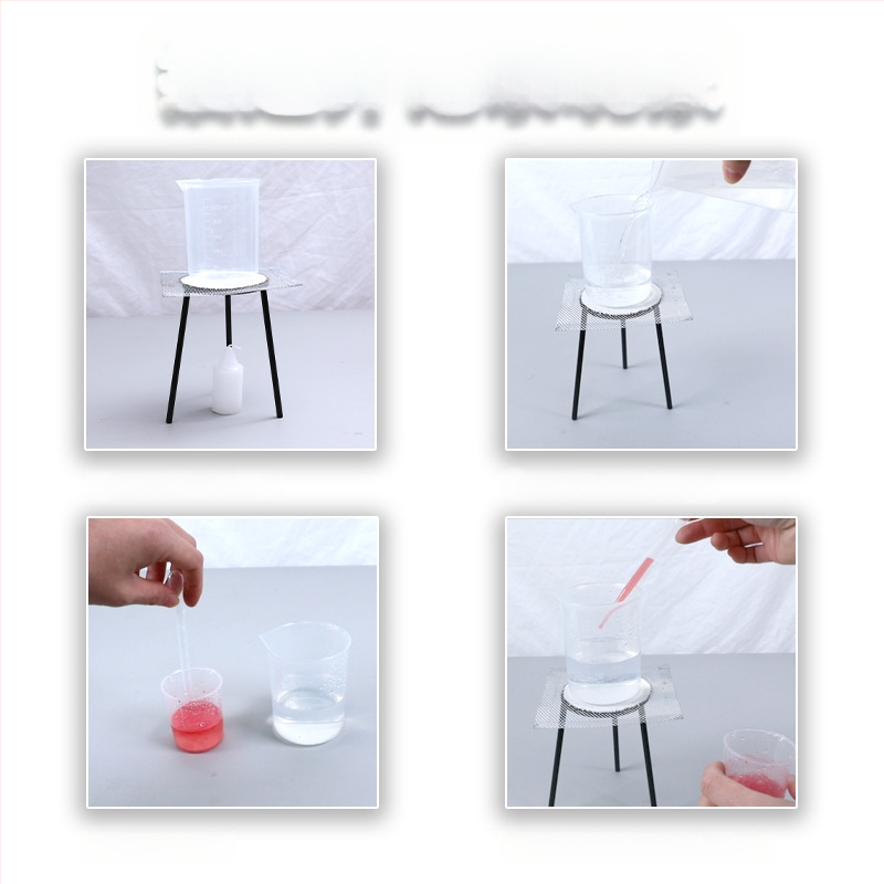 Σετ πειραμάτων φυσικής για μαθητές πέμπτης τάξης – μεταφορά θερμότητας σε νερό, υλικά από πλαστικό, μάρκα Child pigeon