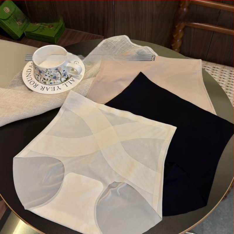 Moterų aukštos juosmens kelnaitės iš nailono, mezginiai, kvėpuojančios, su viskozės įdėklu 90-95%