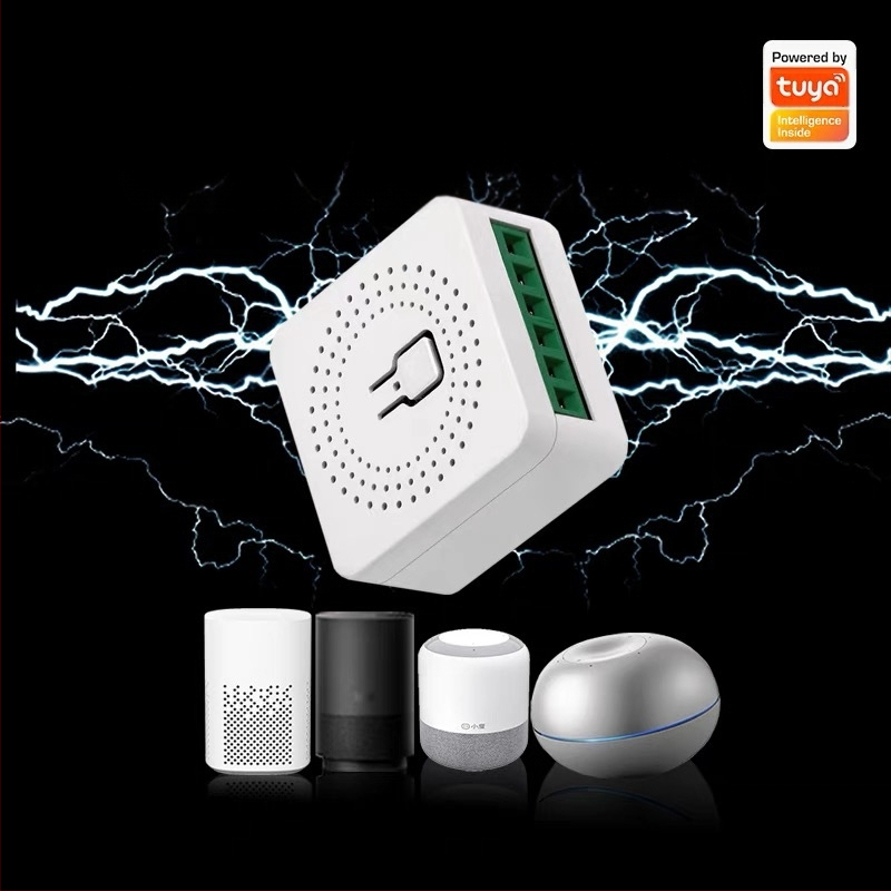 Graffiti WiFi dimmer jungiklis su laikmačiu ir balso valdymu – belaidė laiko kontrolė, ABS korpusas