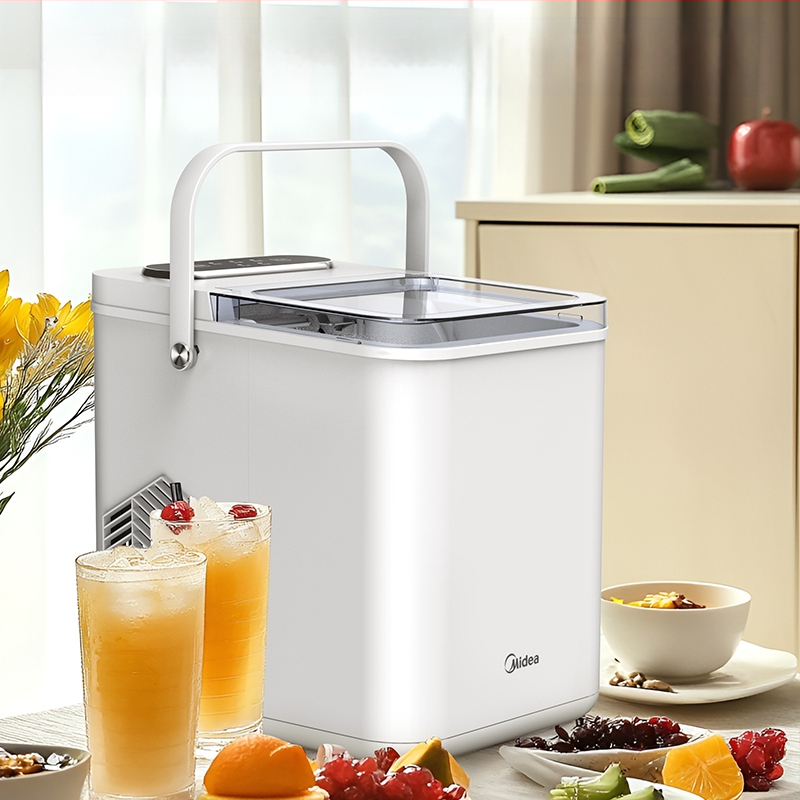 Midea MBJ-12D17E visiškai automatinis namų ledų gamintojas, 220V, 170W, 50Hz