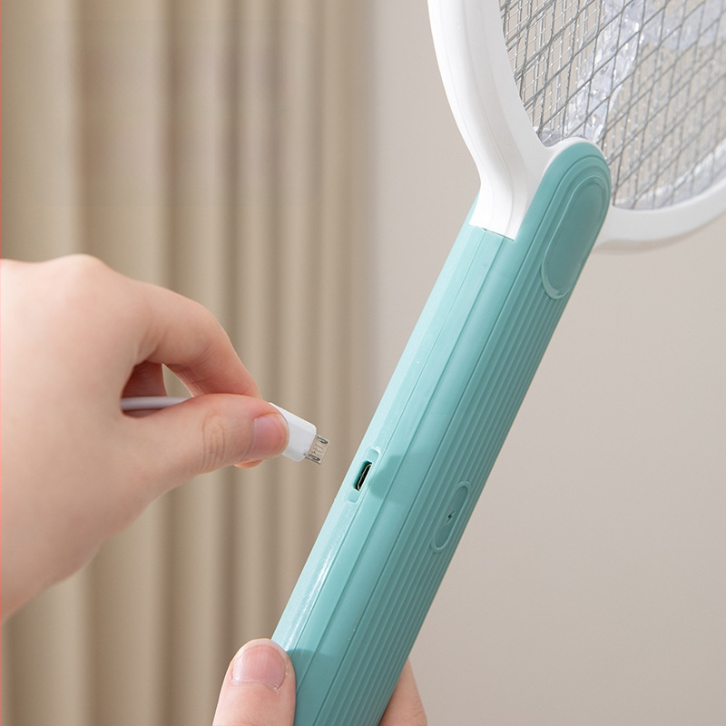 Le Xueer Elektrinis uodų atbaidiklis su įmontuota baterija, USB įkrovimu ir LED apšvietimu, baterijos talpa 1001–1600 mAh, įkrovimo laikas 3–5 valandos