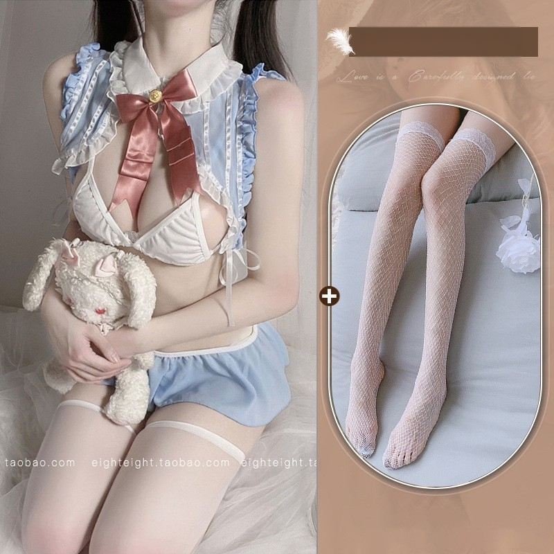 Lolita stiliaus Bunny Girl apatiniai, poliesteris, pagrindinis pluoštas 90–95%, unisex, Shuyao, 2024 m. vasara