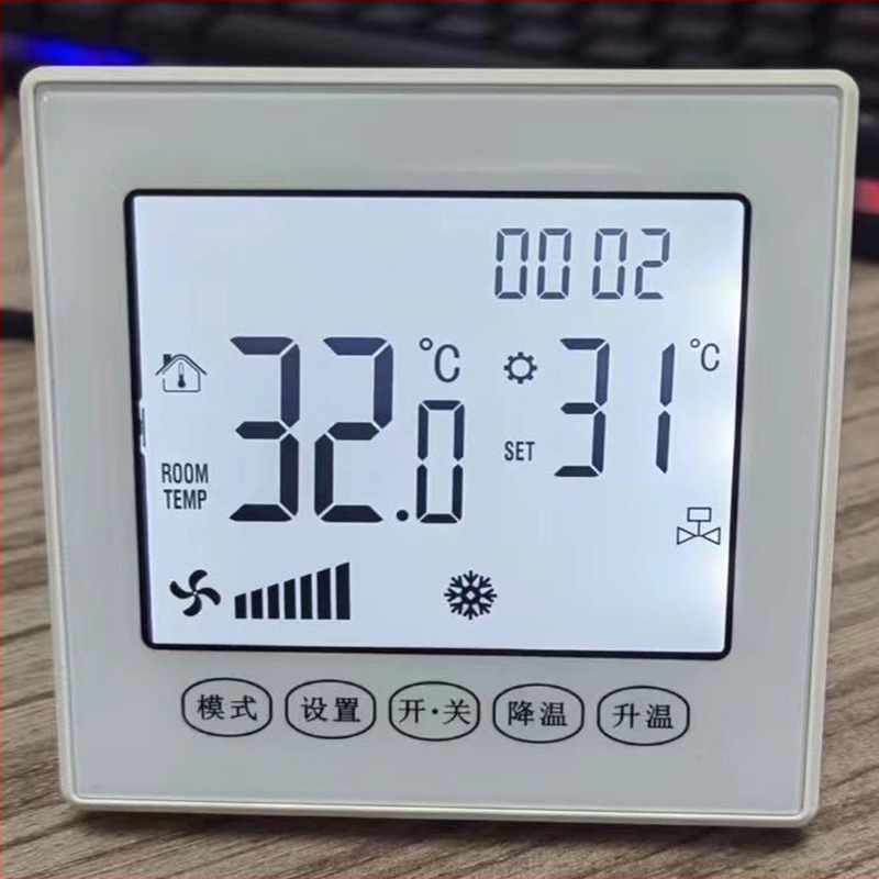 Κεντρικός πίνακας ελέγχου κλιματισμού με διπλή οθόνη, Wi‑Fi απομακρυσμένος έλεγχος για υδραυλικό σύστημα ψύξης, εγκατάσταση σε κουτί τύπου 86, τάση AC220V