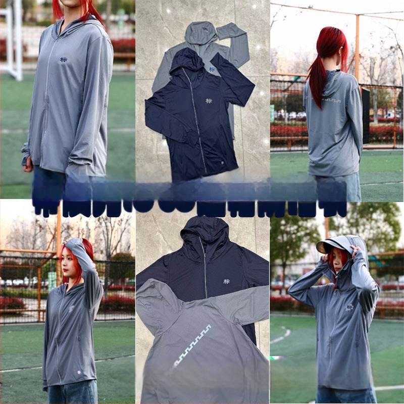 Κουκούλα Αντιανεμική με UV Προστασία SPF 99, από Spandex, Αποσπώμενη Κουκούλα, Καλοκαίρι για Τρέξιμο, Ποδηλασία, Πεζοπορία