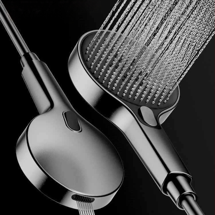 Slėgio dušo komplektas su rankiniu purškimo įtaisu – ABS, Skandinavijos stilius, nešiojamas, modelis Hand spray, darbinė temperatūra 0–90°C