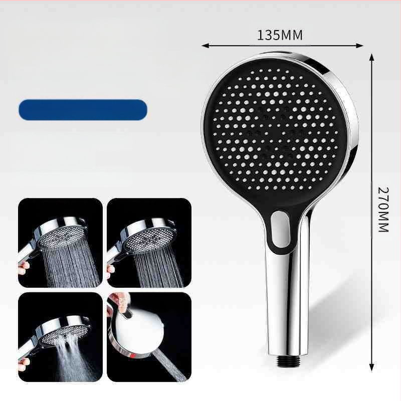 Slėgio dušo komplektas su rankiniu purškimo įtaisu – ABS, Skandinavijos stilius, nešiojamas, modelis Hand spray, darbinė temperatūra 0–90°C