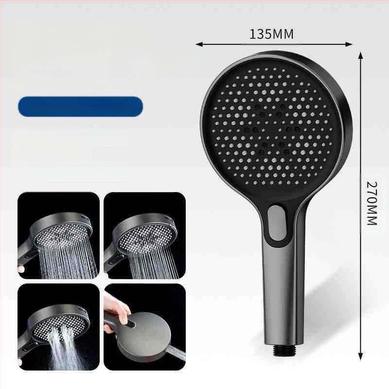 Slėgio dušo komplektas su rankiniu purškimo įtaisu – ABS, Skandinavijos stilius, nešiojamas, modelis Hand spray, darbinė temperatūra 0–90°C