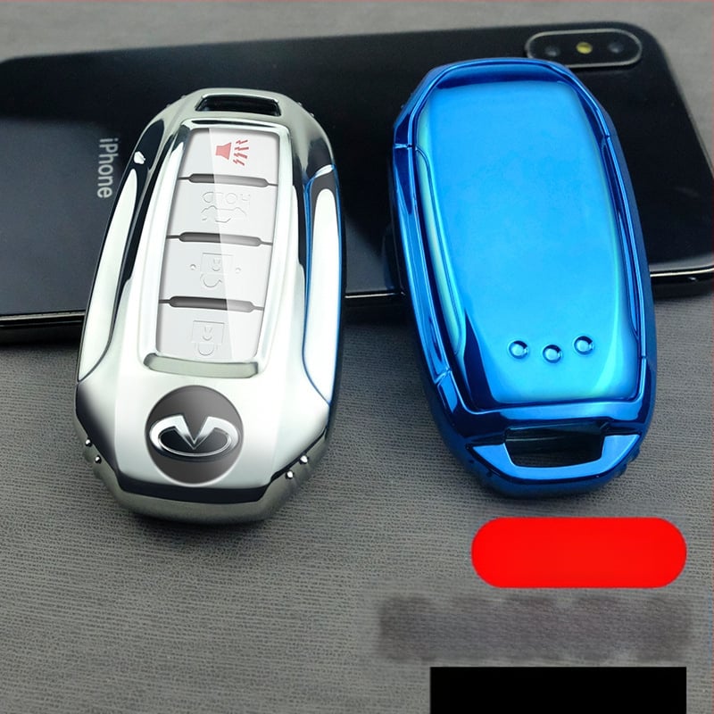 Infiniti raktų dėklas QX50 ir QX60 – TPU minkšta guma, etninis stilius