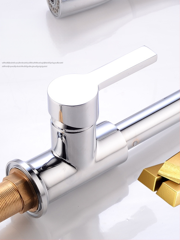 Vario virtuvės čiaupas su ištraukiamu antgaliu, 360° pasukamas, keraminis kartridžą, karštas ir šaltas vanduo, modelis 7084