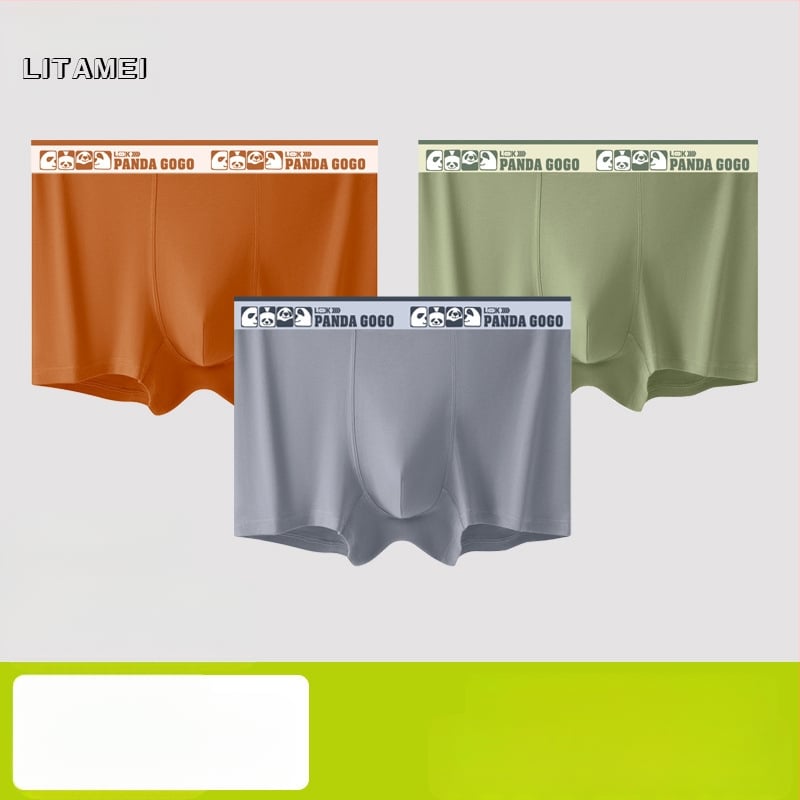 Vyriski sportiniai bokseriai The beauty of him (kvėpuojantys, greitai džiūstantys, antibakteriniai; medvilnės mezginys; 90–95% medvilnės; vidutinio liemens aukštis; paaugliams)