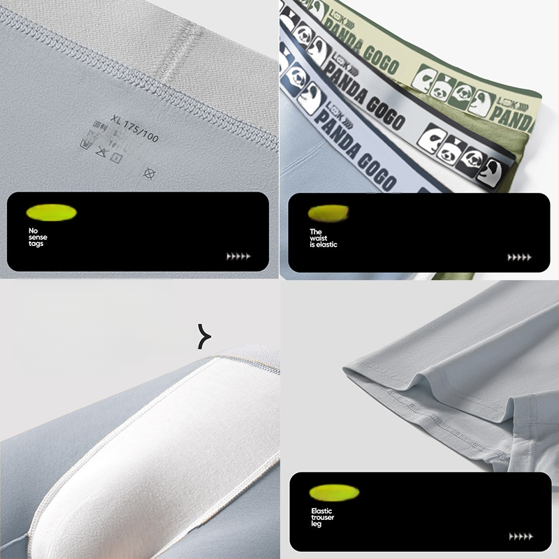 Vyriski sportiniai bokseriai The beauty of him (kvėpuojantys, greitai džiūstantys, antibakteriniai; medvilnės mezginys; 90–95% medvilnės; vidutinio liemens aukštis; paaugliams)