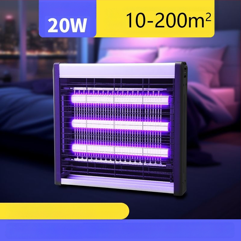 LED uodų lemputė, sieninis montavimas, dengia 61㎡+ plotą, elektrinis šokas naikinimui