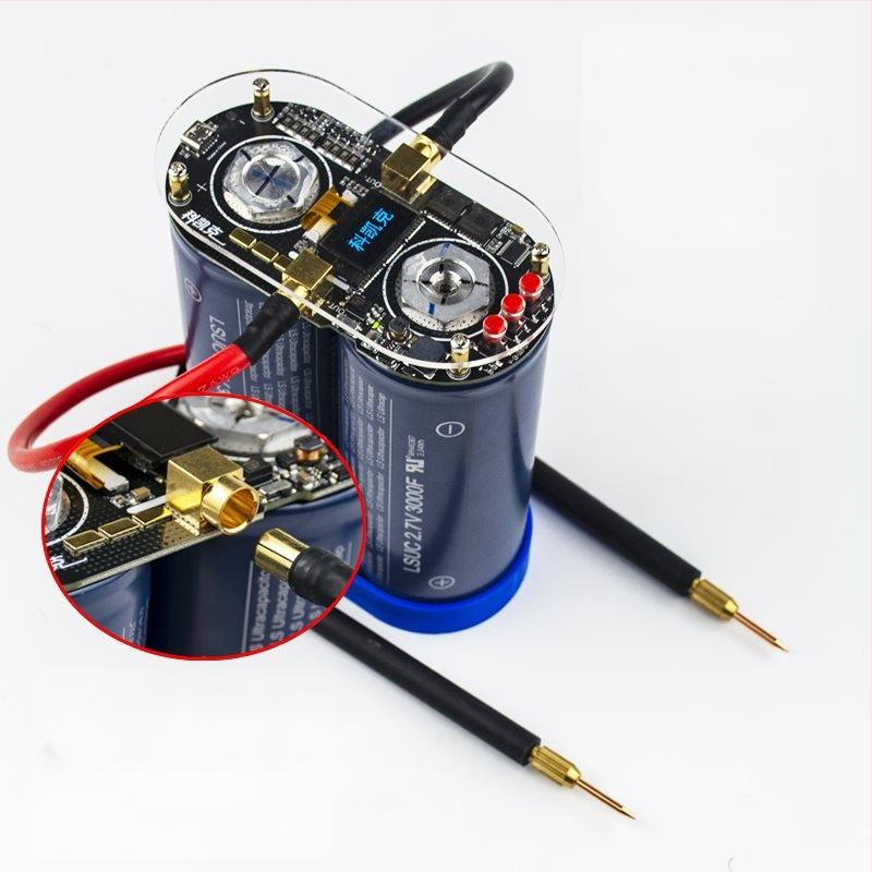 K7 LCD ekranas su išmaniuoju valdymu, dvigubo impulso taškavimo suvirinimo įrenginys, valdymo plokštė Li-ion 18650 baterijoms, DIY priedas, modelis 1003502694