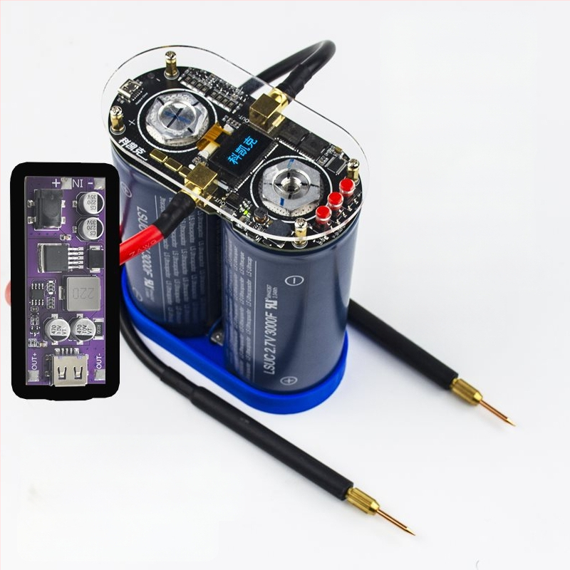 K7 LCD ekranas su išmaniuoju valdymu, dvigubo impulso taškavimo suvirinimo įrenginys, valdymo plokštė Li-ion 18650 baterijoms, DIY priedas, modelis 1003502694