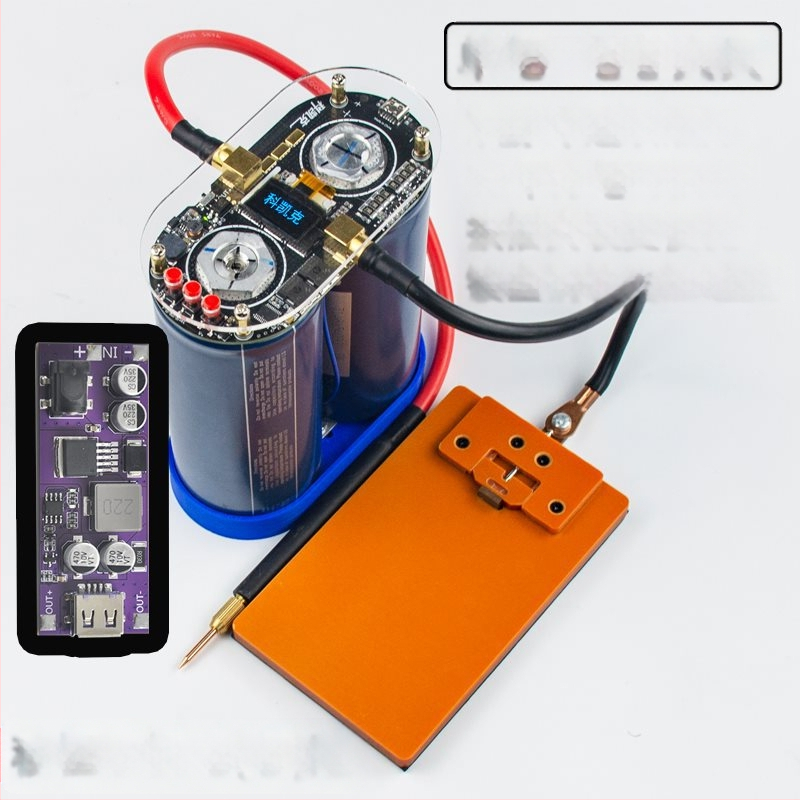 K7 LCD ekranas su išmaniuoju valdymu, dvigubo impulso taškavimo suvirinimo įrenginys, valdymo plokštė Li-ion 18650 baterijoms, DIY priedas, modelis 1003502694