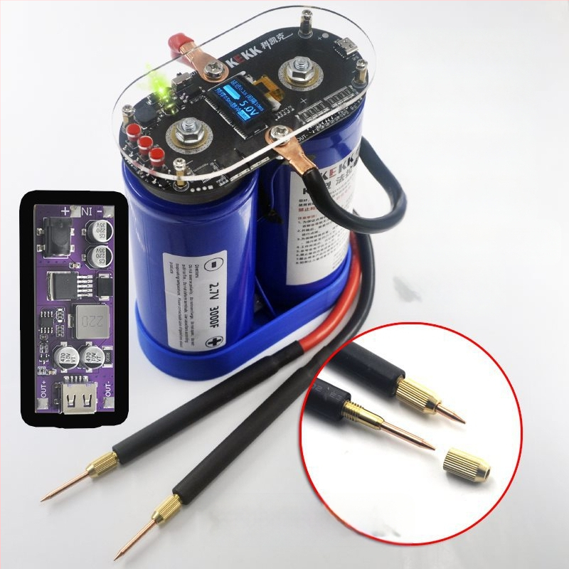 K7 LCD ekranas su išmaniuoju valdymu, dvigubo impulso taškavimo suvirinimo įrenginys, valdymo plokštė Li-ion 18650 baterijoms, DIY priedas, modelis 1003502694